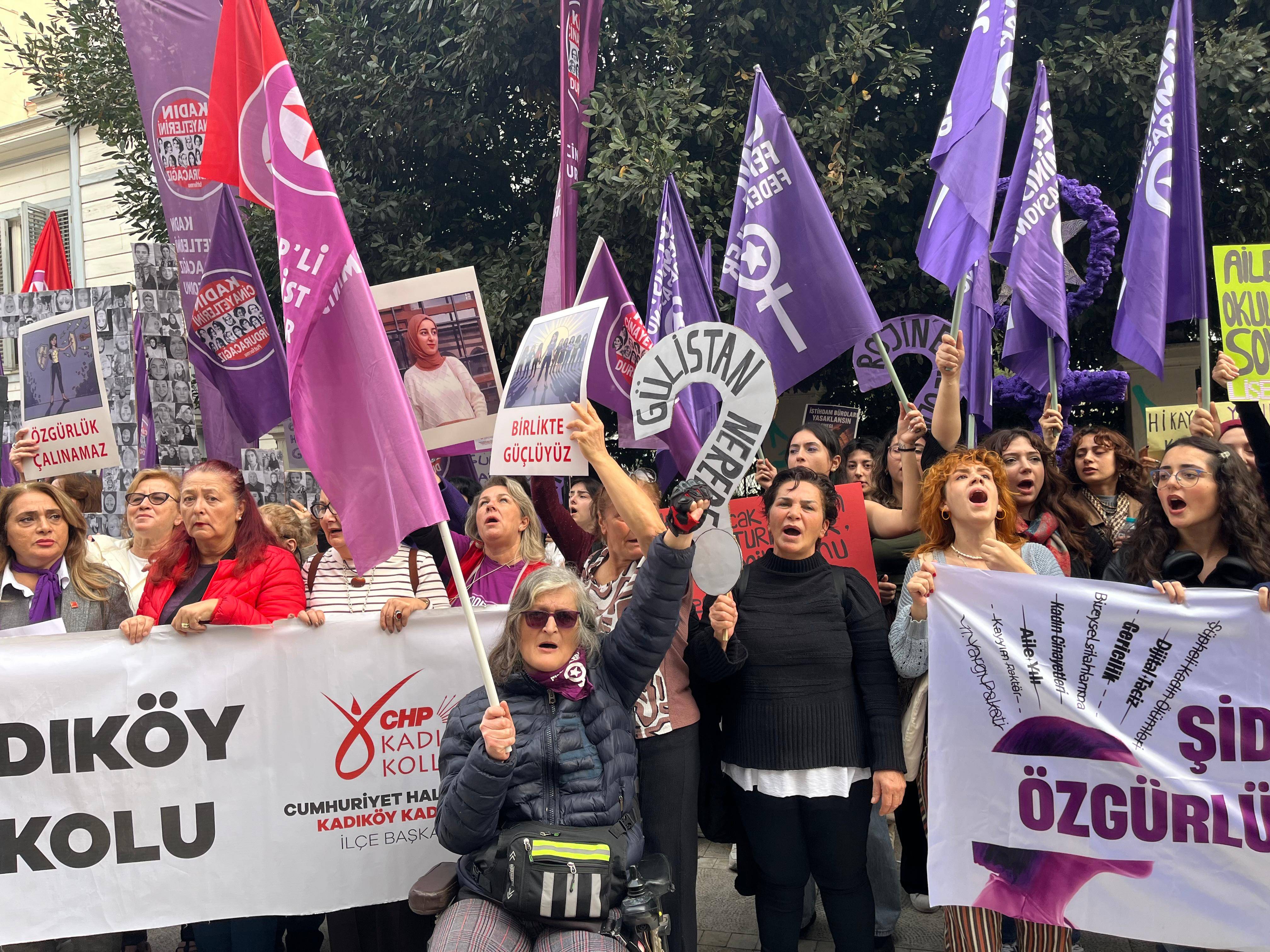 Kadıköy’de 25 Kasım eylemi